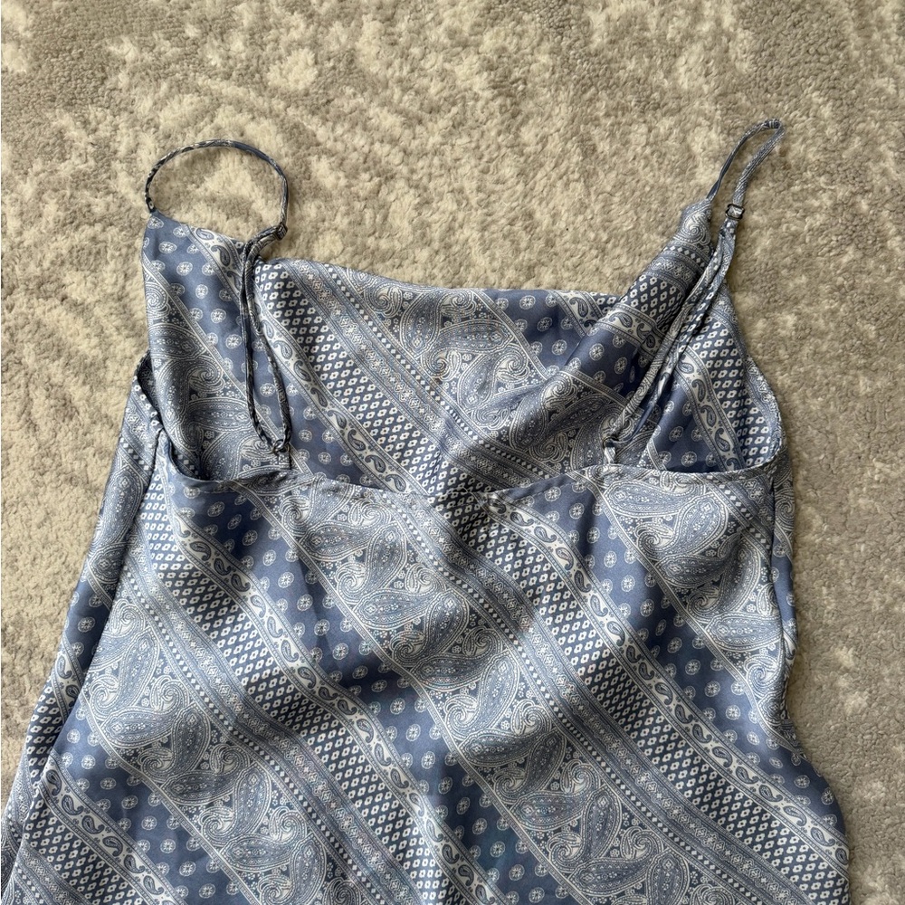 “Somewhere in LA” asymmetrical midi dress - Size M - Picture 4 of 6
